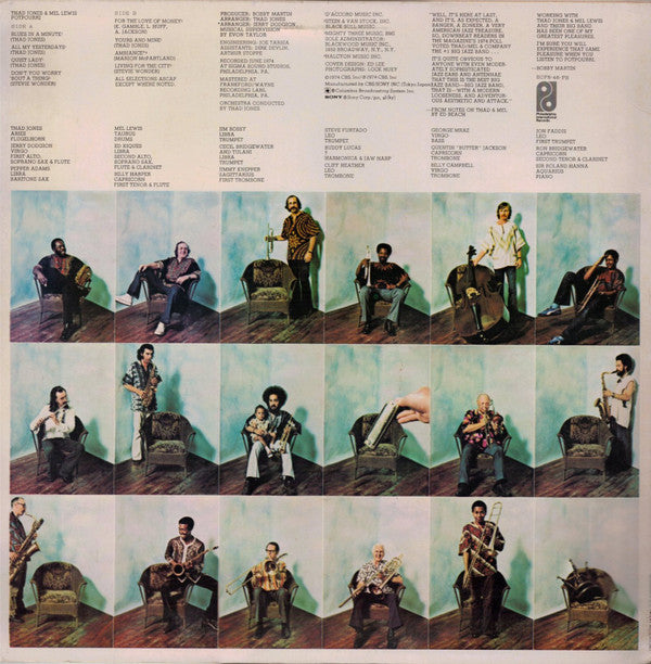 Thad Jones & Mel Lewis - Potpourri (LP, Album, RE)