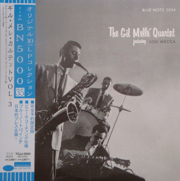 The Gil Melle Quartet - Volume 3(10", Album, Mono, Ltd, RE)