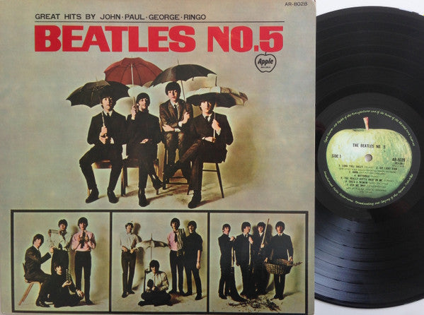 The Beatles - Beatles No. 5 (LP, Comp, Mono, RE)