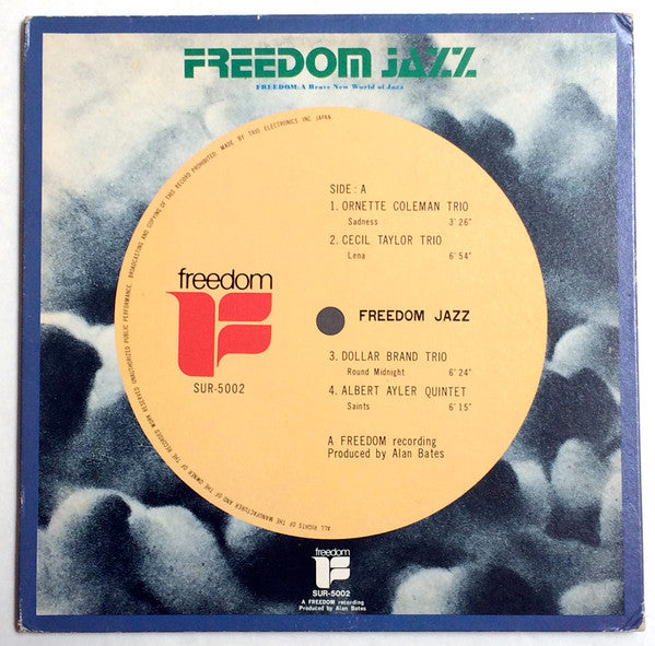 Various - Freedom Jazz (LP, Album, Comp, Promo)