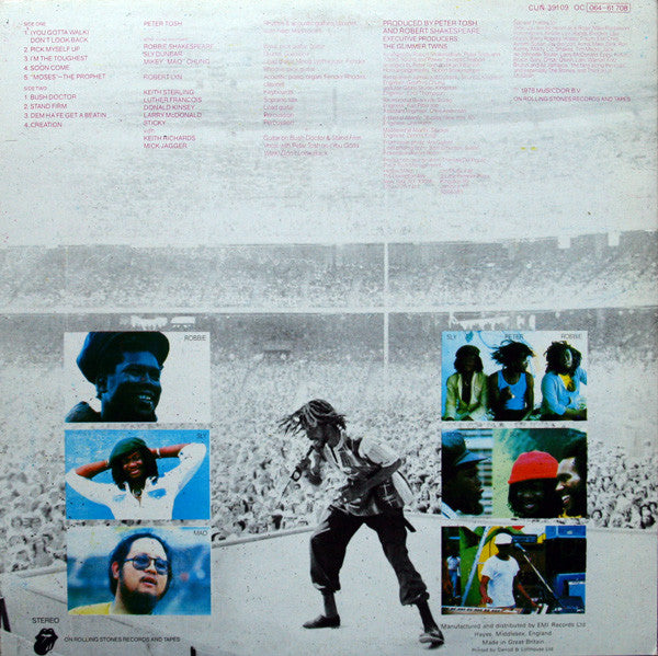 Peter Tosh - Bush Doctor (LP, Album, RE)