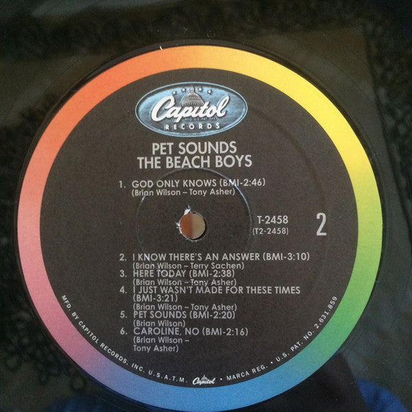 The Beach Boys - Pet Sounds (LP, Album, Mono, RE, 180)