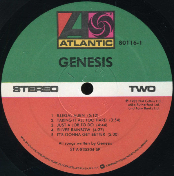 Genesis - Genesis (LP, Album, SP )