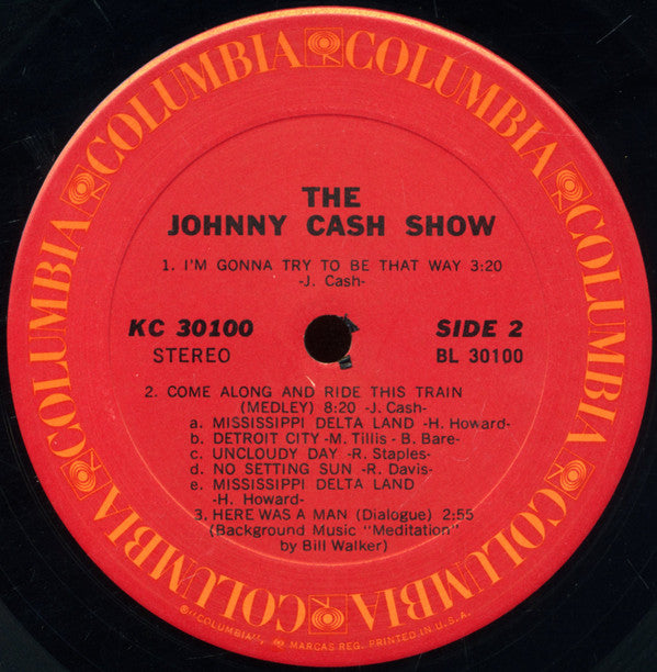 Johnny Cash - The Johnny Cash Show (LP, Album, Pit)