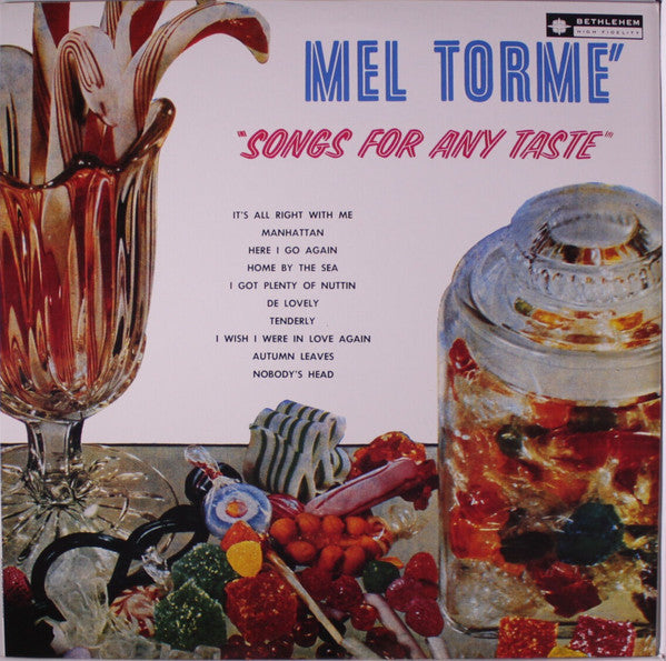 Mel Tormé - Songs For Any Taste (LP, Album, RE)