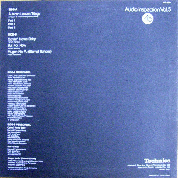 Various - Audio Inspection Vol. 5 (LP)