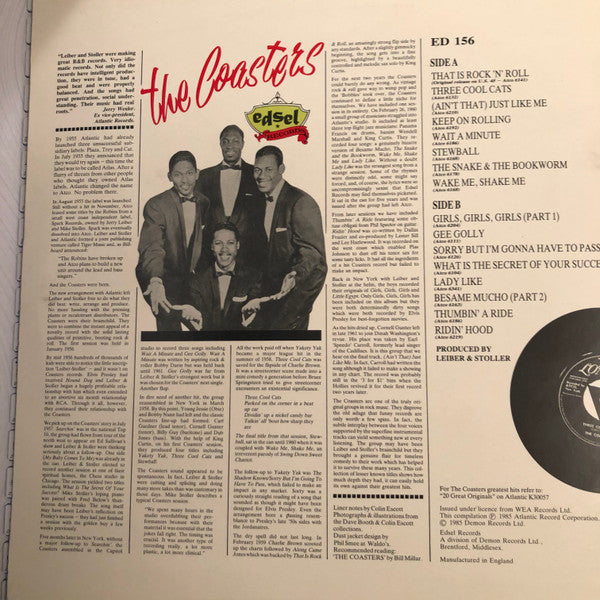 The Coasters - Thumbin' A Ride (LP, Comp)