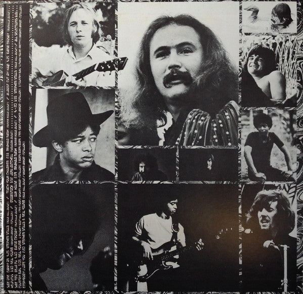 Crosby, Stills, Nash & Young - Déjà Vu = デジャ・ヴ(LP, Album, RE, Gat)