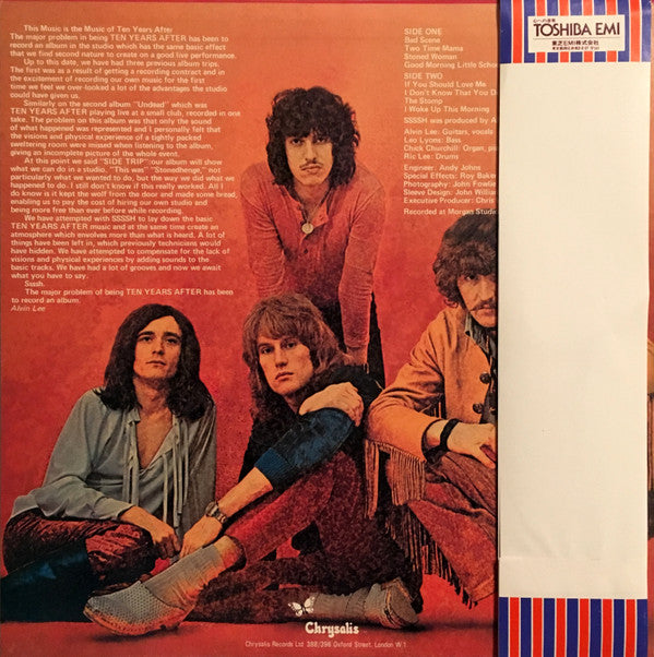 Ten Years After - Ssssh (LP, Album, RE)