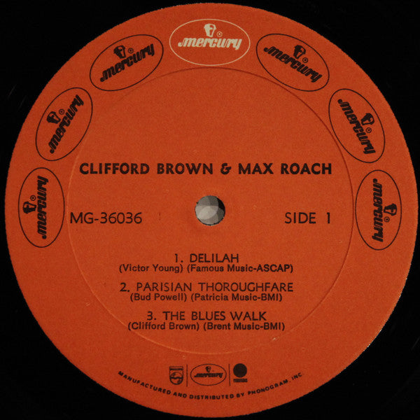 Clifford Brown And Max Roach - Clifford Brown & Max Roach(LP, Album...