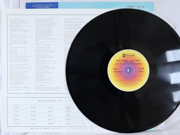 Count Basie - Basie Swingin' Voices Singin'(LP, Album, RE)