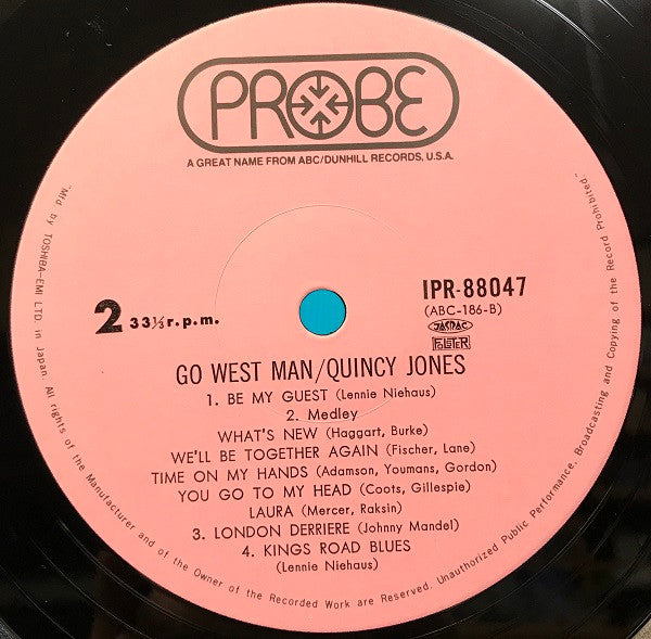 Quincy Jones - Go West, Man! (LP, Album)