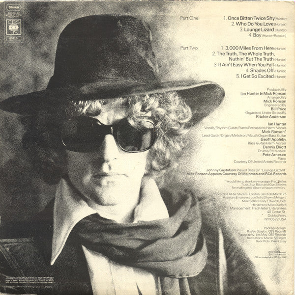 Ian Hunter - Ian Hunter (LP, Album)