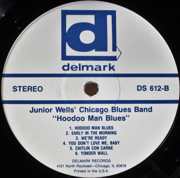 Junior Wells' Chicago Blues Band - Hoodoo Man Blues(LP, Album, RE, RP)