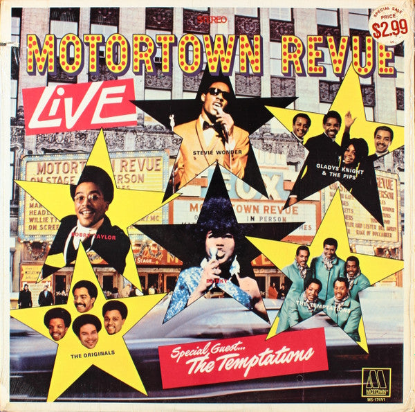 Various - Motortown Revue Live (LP, RE)