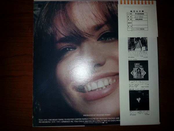 Carly Simon - No Secrets (LP, Album)