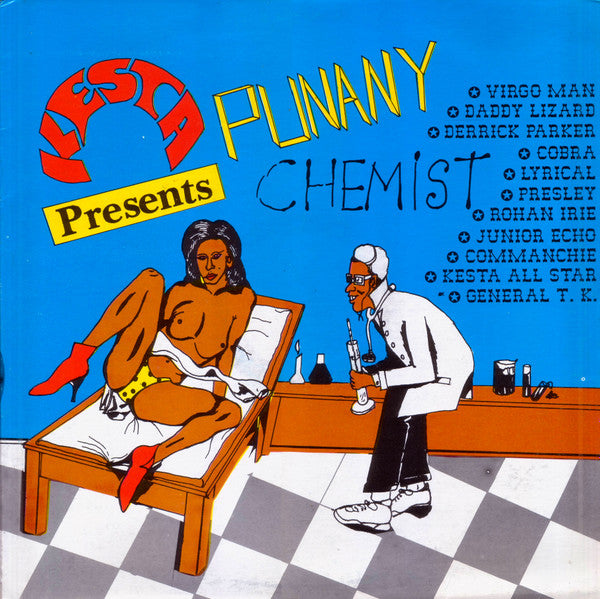 Various - Kesta Presents Punany Chemist (LP, Comp, red)