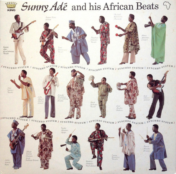 King Sunny Ade & His African Beats - Synchro System = シンクロ・システム(LP,...