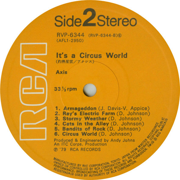 Axis (10) -  It's A Circus World (LP, Album)