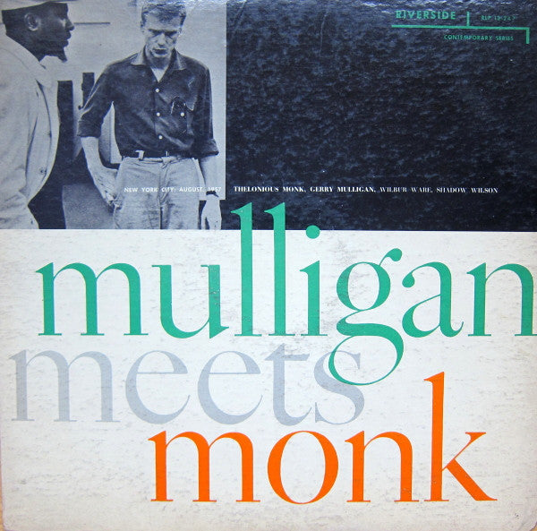 Thelonious Monk - Mulligan Meets Monk(LP, Album, Mono)