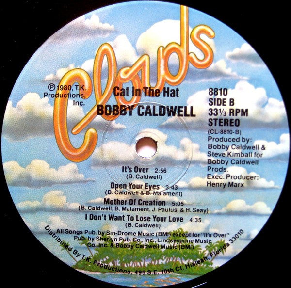 Bobby Caldwell - Cat In The Hat (LP, Album, Rai)