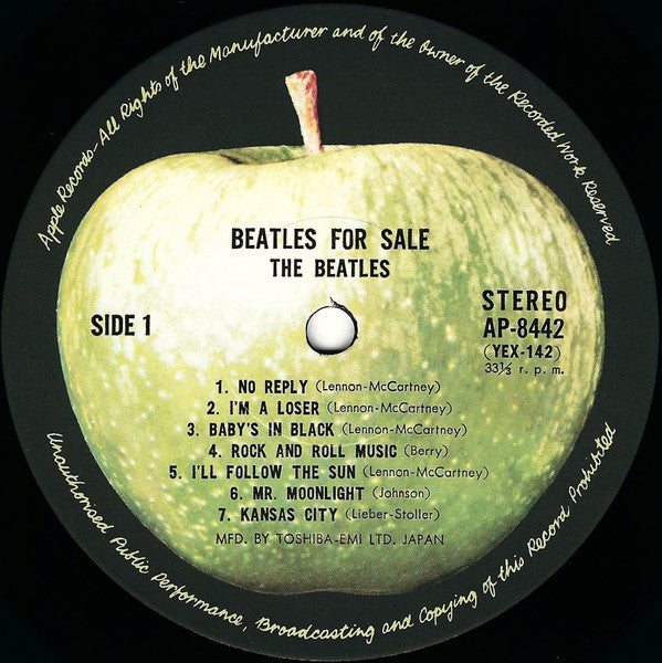 The Beatles - Beatles For Sale (LP, Album, RE, Gat)