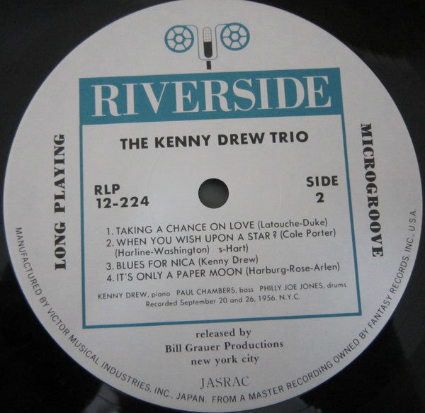 The Kenny Drew Trio - Kenny Drew Trio(LP, Album, Reissue, Mono)