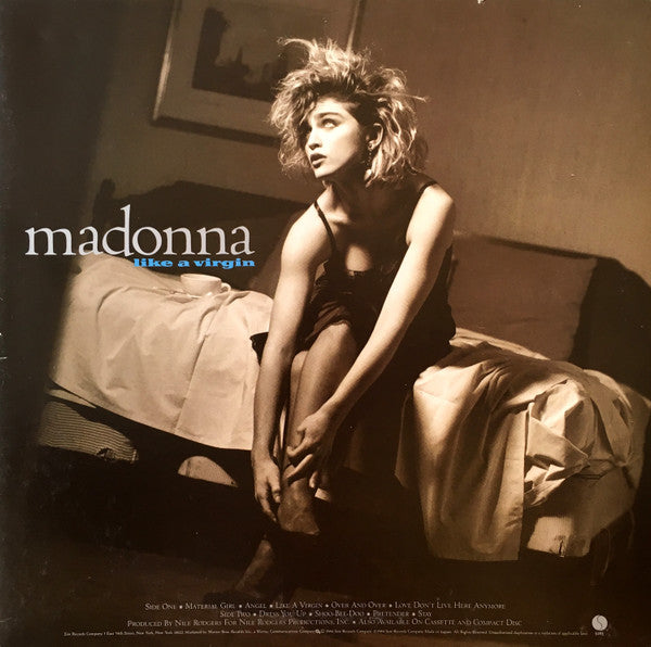 Madonna - Like A Virgin (LP, Album, Promo)