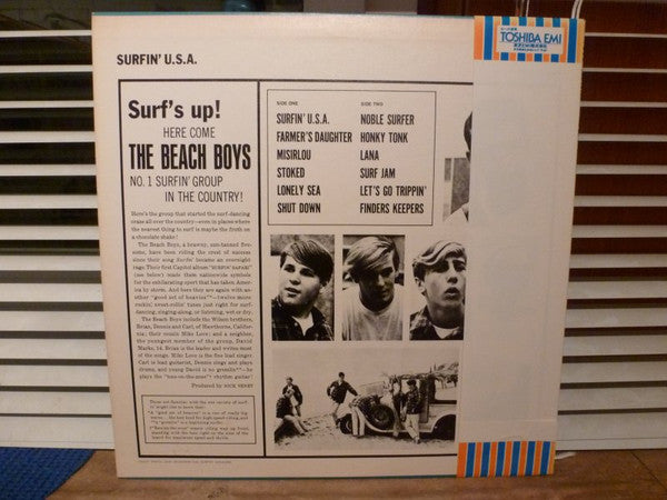 The Beach Boys - Surfin' U.S.A. (LP, Album, RE)