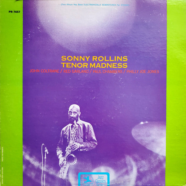 Sonny Rollins - Tenor Madness (LP, Album, RE, Ind)