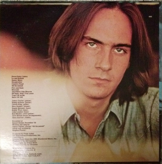 James Taylor (2) - Sweet Baby James (LP, Album, RE, L.A)