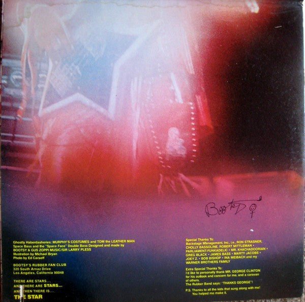 Bootsy's Rubber Band - Ahh...The Name Is Bootsy, Baby!(LP, Album, Los)