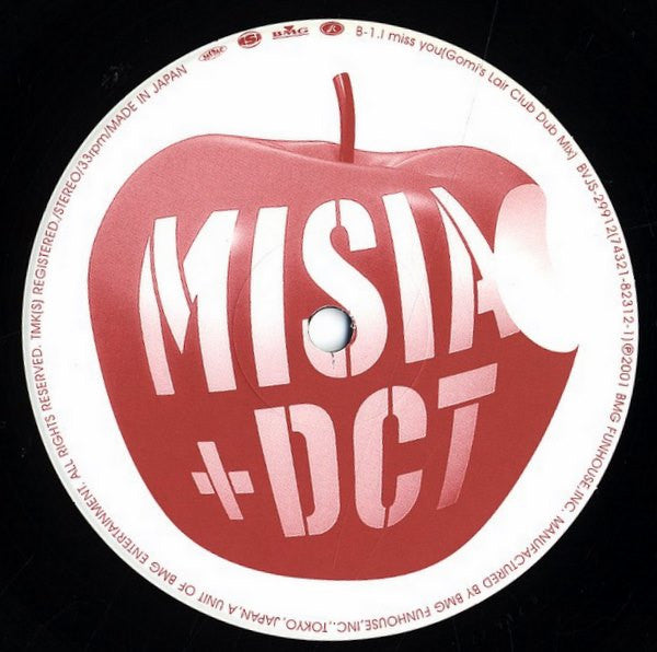 Misia + DCT* - I Miss You (Gomi's Lair Remix) (12"")