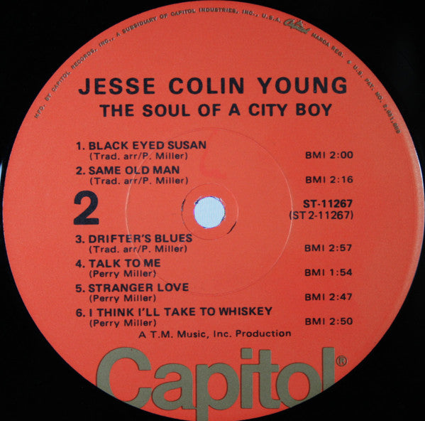 Jesse Colin Young - The Soul Of A City Boy (LP, Album, RE, Los)