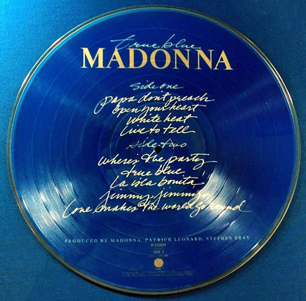 Madonna - True Blue (LP, Album, Ltd, Pic, RE)