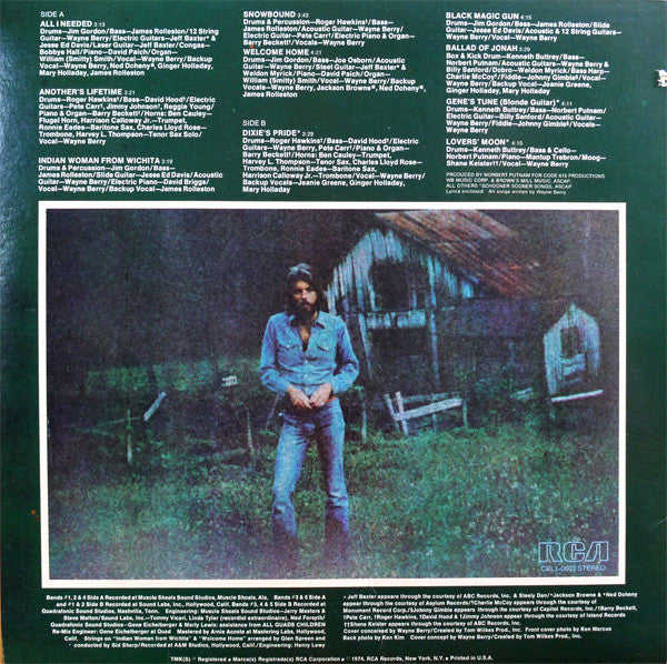 Wayne Berry - Home At Last (LP, Album, Ind)