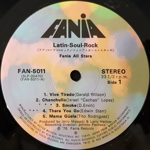 Fania All Stars - Latin-Soul-Rock (LP, Album, Gat)