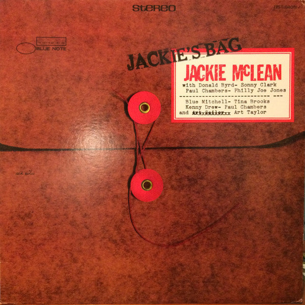 Jackie McLean - Jackie's Bag (LP, Album, RE, RM, DMM)
