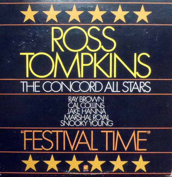 Ross Tompkins, The Concord All Stars - Festival Time (LP)