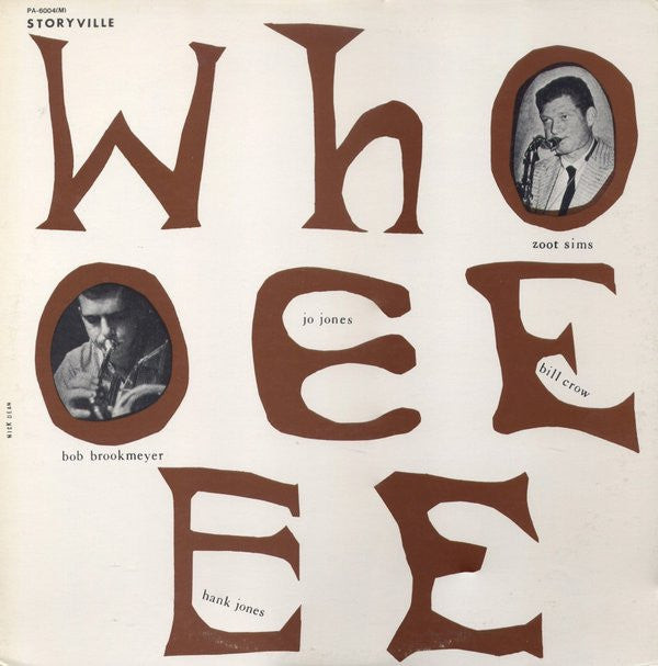Bob Brookmeyer, Zoot Sims - Whooeeee (LP, Album, Mono, RE)