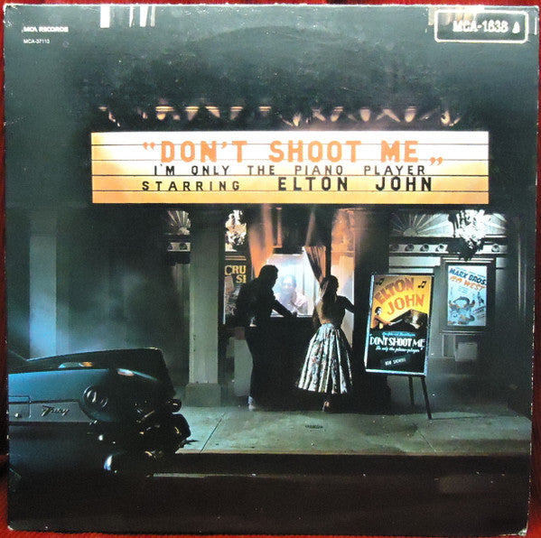 Elton John - Don't Shoot Me I'm Only The Piano Player(LP, Album, RE...