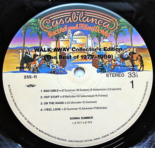 Donna Summer - Walk Away Collector's Edition (The Best Of 1977-1980...