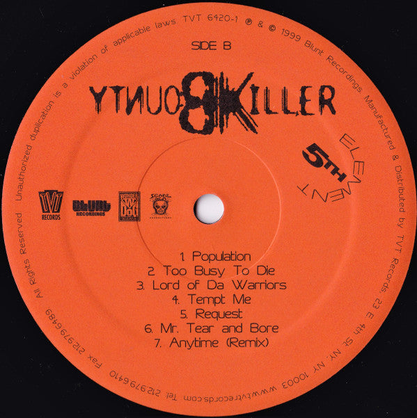 Bounty Killer - 5th Element (LP, Album)