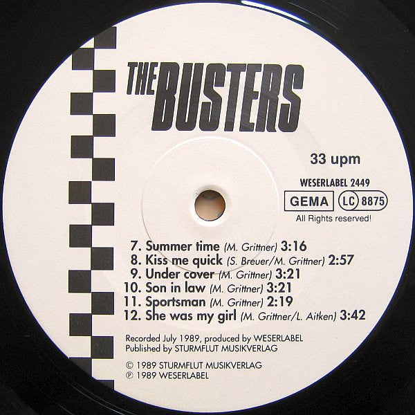 The Busters - Couch Potatoes (LP, Album)