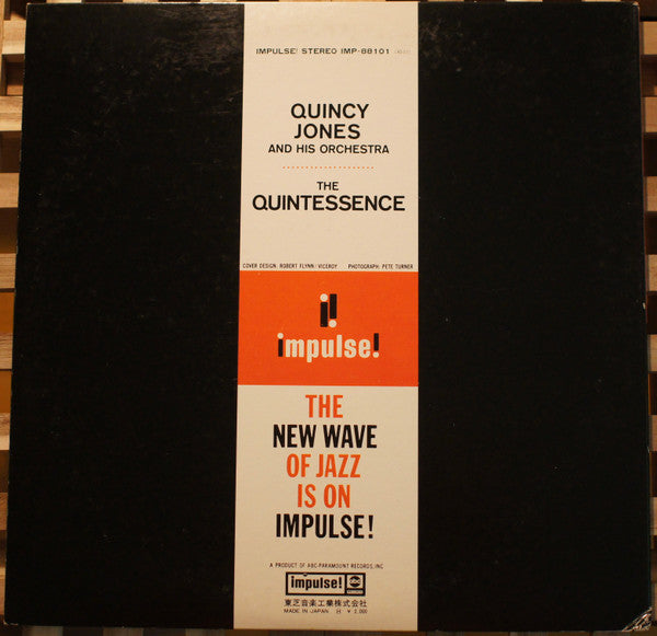 Quincy Jones And His Orchestra - The Quintessence (LP, Album, RE, Gat)