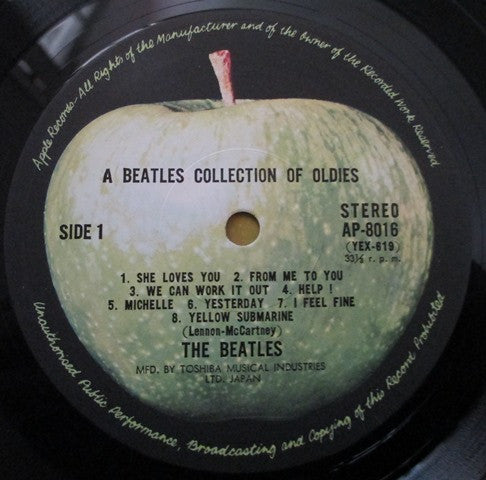 The Beatles - A Collection Of Beatles Oldies (LP, Comp, RE)