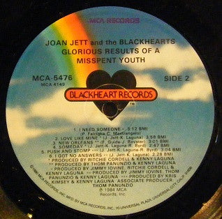 Joan Jett & The Blackhearts - Glorious Results Of A Misspent Youth(...