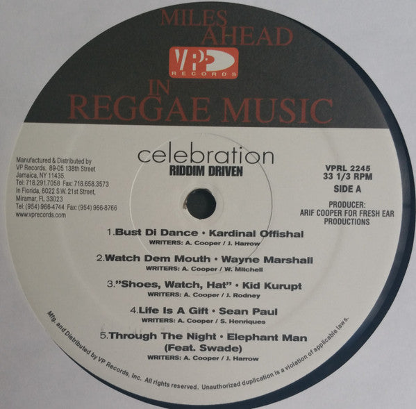 Various - Celebration (2xLP, Comp)