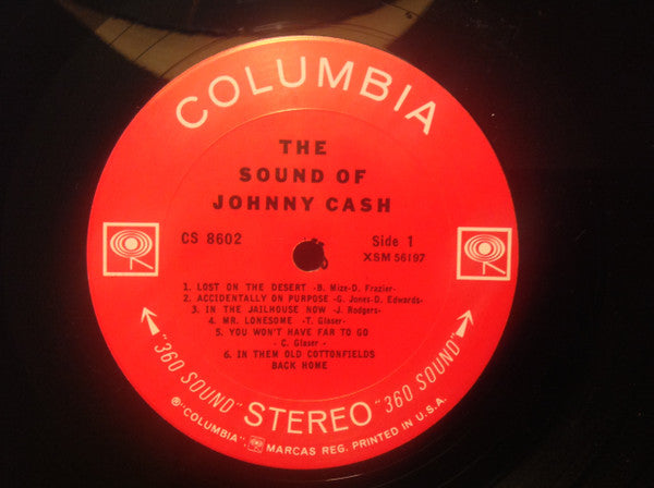 Johnny Cash - The Sound Of Johnny Cash (LP, Album, RE)