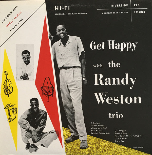 Randy Weston Trio - Get Happy With The Randy Weston Trio(LP, Album,...